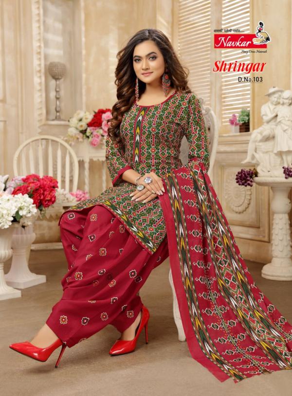 Navkar Shringar Vol-1Cototn DesignerReadymade With Inner Suit